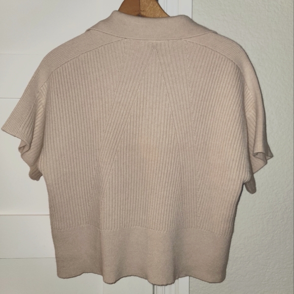 NWT Rag & Bone Eliana Cotton Cashmere Polo size XS - Picture 7 of 15